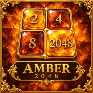 Amber 2048 app icon