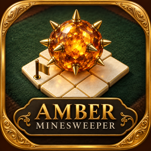 Amber Minesweeper app icon