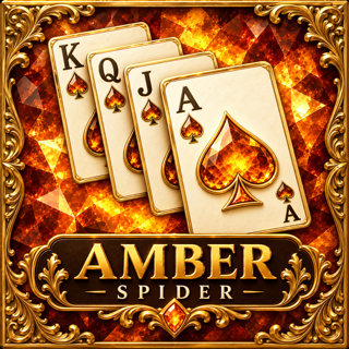 Amber Spider Solitaire app icon